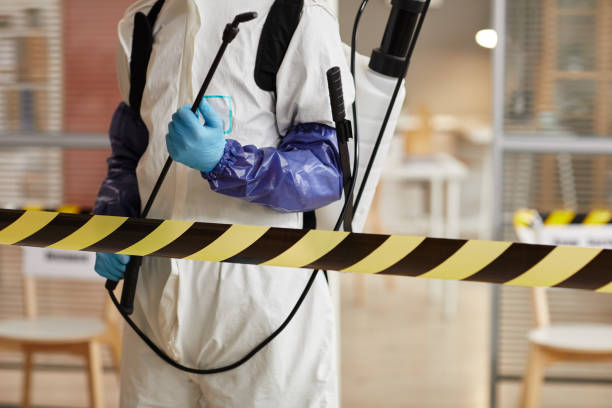 Professional Biohazard Cleanup technician working in New Boston, OH